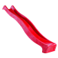 HDPE Kunststoff Wellenrutsche rot | für Podesthöhe 150 cm