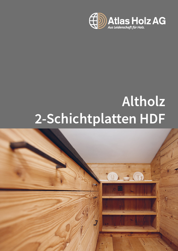Altholz 2-Schichtplatten HDF