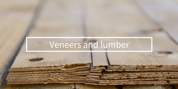 Veneers and lumber