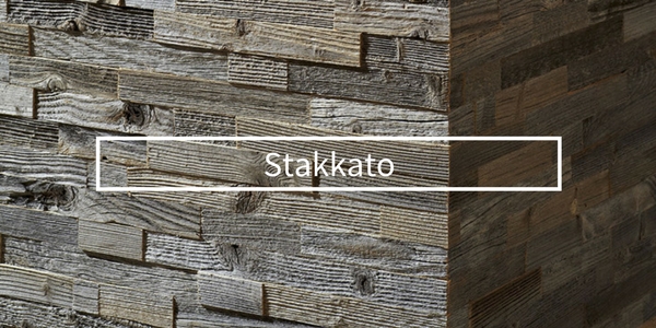 Stakkato wall panels