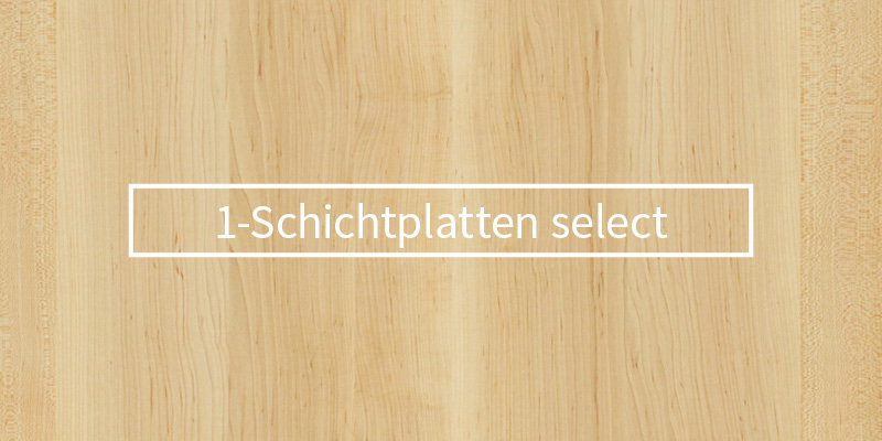 1-Schichtplatten select