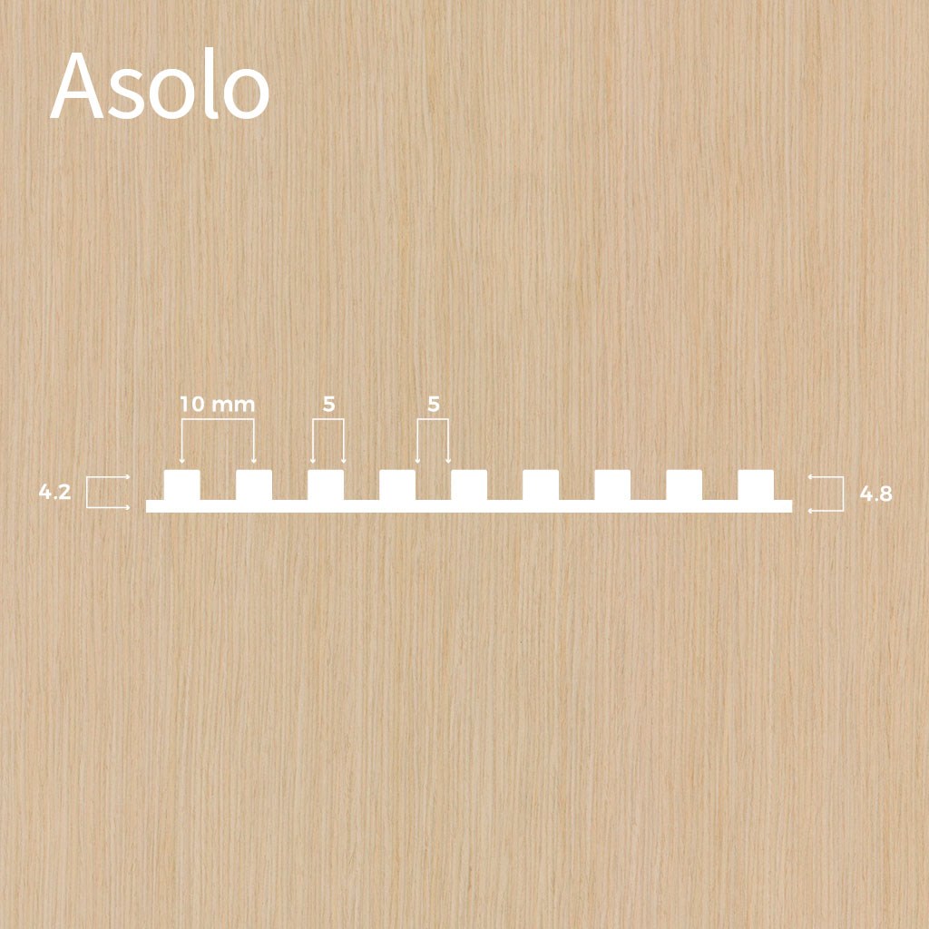 Strato Nobile Relief Fresati ASOLO | 10.61 ALPI Nordic Oak
