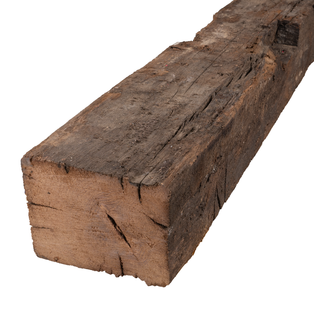Beams Old Wood Oak macinato a macchina 100-150 mm