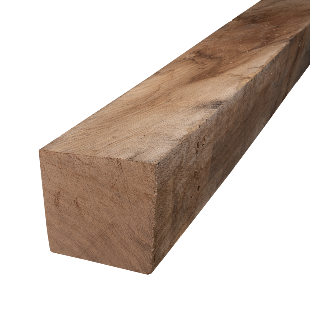 Timber Beams European Oak sawn 100 x 100 mm