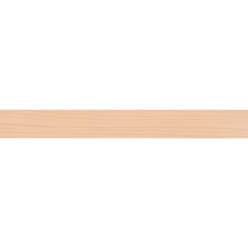 Edgebanding Spruce | 1-layer backfleeced (approx. 0.7 to 0.9 mm)