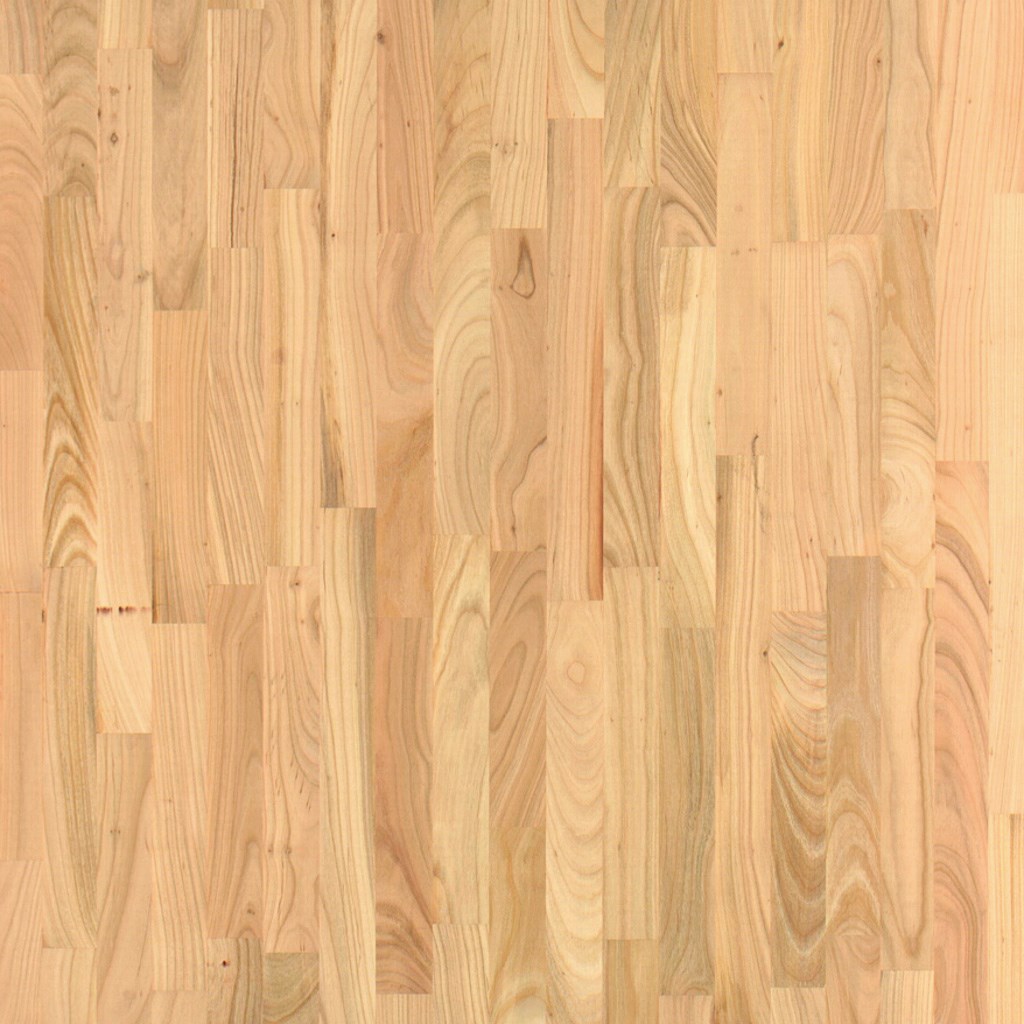 1-Schicht-Massivholzplatten Kirschbaum europäisch AB/B, keilgezinkte Lamellen