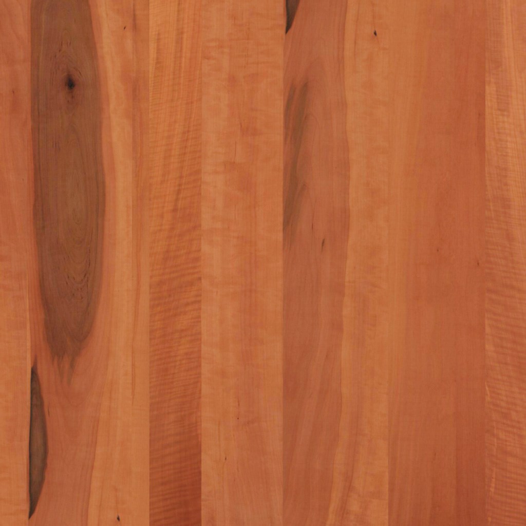 1-Schicht-Massivholzplatten Birnbaum gedämpft