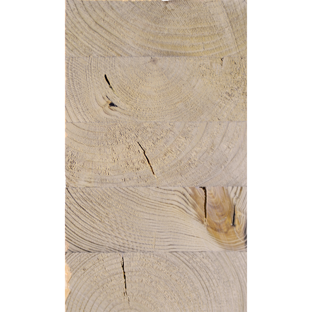 Antikes Brettschichtholz Lärche gedämpft | gebürstet | Sichtqualität | GL20