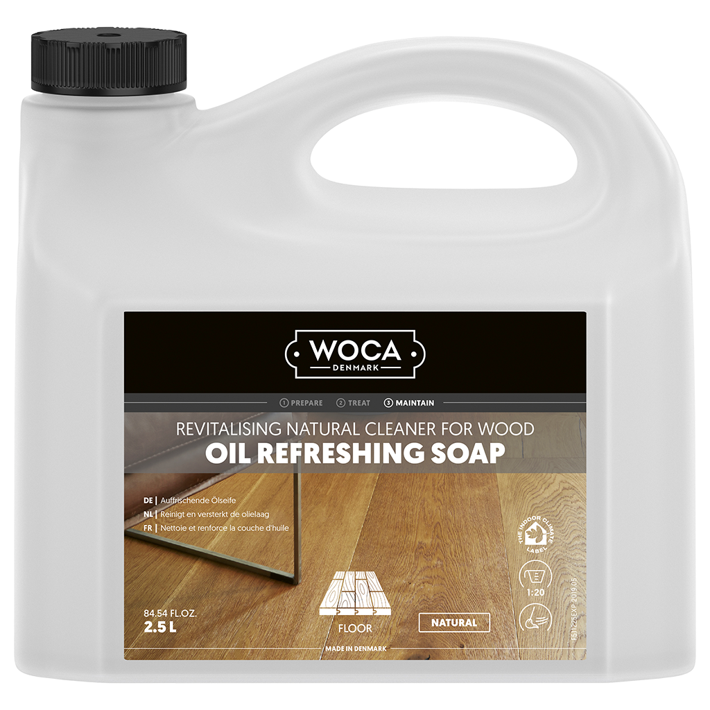 WOCA Öl-Refresher natur 2.5 l Reinigung und Auffrischung von Holzböden