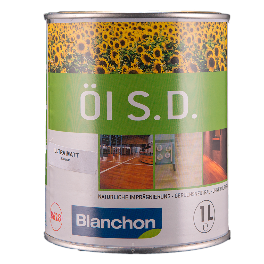 BLUMOR Blanchon Öl S.D. 1.0 l ultra matt Grundbehandlung von Holzböden im Farbton 005