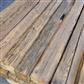 Poutres vieux bois Epicéa/Sapin blanc 100-150 mm haché à main, brossé