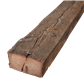 Vieux bois de blocs Mélèze original, nettoyé 100 mm+