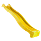 HDPE Kunststoff Wellenrutsche gelb für Podesthöhe 1500 mm