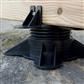 LIFTO Terrassenfuss 35 - 55 mm VPE 200 Stk, Kunststoff schwarz, nicht vormontiert